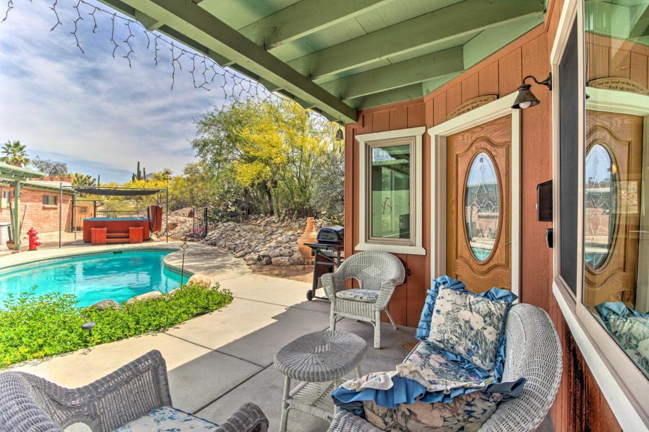 Lovely Tucson Home With Private Pool And Hot Tub! Exterior photo